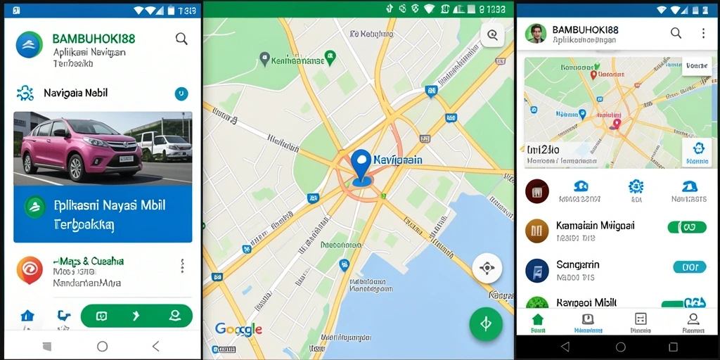 Antarmuka pengguna BAMBUHOKI88 yang intuitif untuk Navigasi Mobil.
