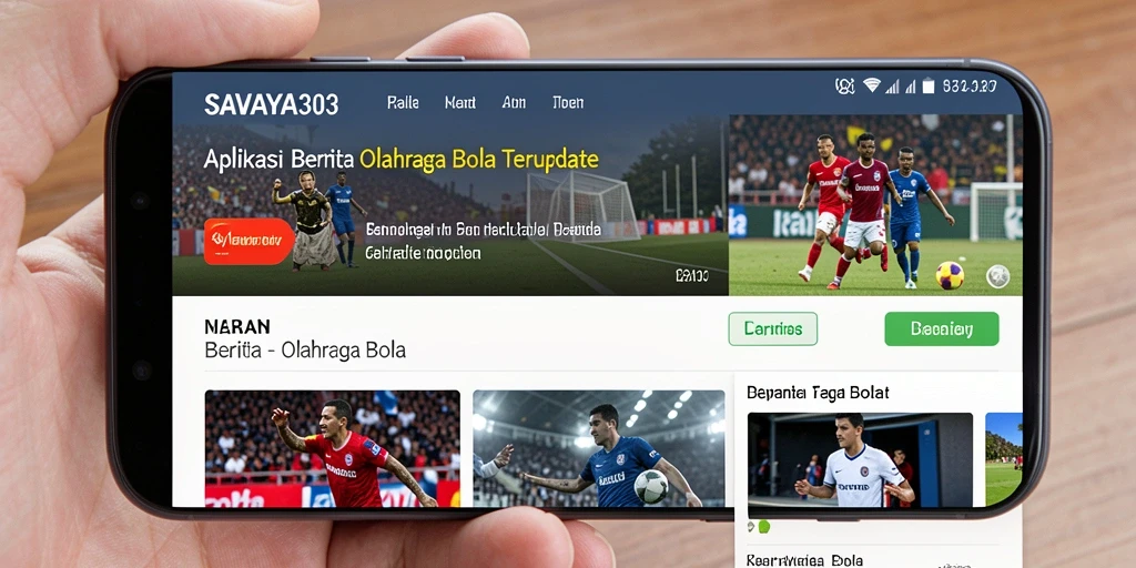 Tampilan antarmuka pengguna SAVAYA303 yang menarik dan informatif.