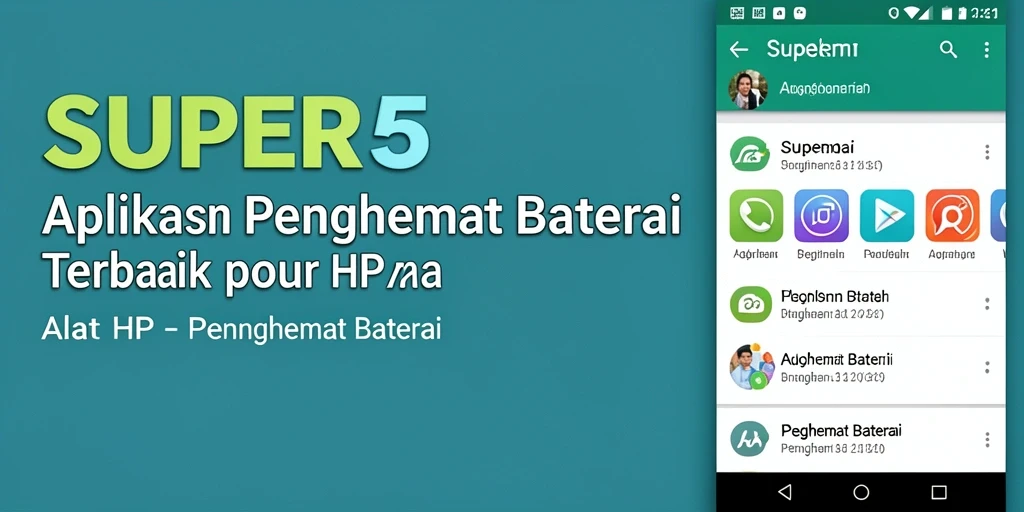 Antarmuka pengguna SUPER5 yang intuitif dan fungsional.